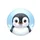 Adorable Cartoon Penguin Arctic Snow Ice Crystal - Winter Wildlife Lover Gift Spare Tire Cover - 4