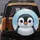 Adorable Cartoon Penguin Arctic Snow Ice Crystal - Winter Wildlife Lover Gift Spare Tire Cover - 5