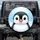 Adorable Cartoon Penguin Arctic Snow Ice Crystal - Winter Wildlife Lover Gift Spare Tire Cover - 1