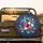 Intricate Floral Berry Botanical Tapestry - Home Decor Gift for Garden Lover Spare Tire Cover - 2