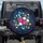 Intricate Floral Berry Botanical Tapestry - Home Decor Gift for Garden Lover Spare Tire Cover - 1