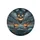 Colossal Fiery Skull Storm Warships Seascape - Dark Fantasy Home Decor Gift Spare Tire Cover - 4