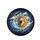Radiant Sun Moon Celestial Night Sky - Home Decor Gift for Celestial Lover Spare Tire Cover - 4