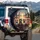 Four Humorous Realistic Tabby Cats Sunglasses Bow Tie Yawning - Cat Lover Gift Spare Tire Cover - 3