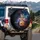 Floating Tabby Kitten Cheeseburger Cosmic Nebulae Stars - Cat Lover Gift Spare Tire Cover - 3