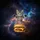 Floating Tabby Kitten Cheeseburger Cosmic Nebulae Stars - Cat Lover Gift Spare Tire Cover - 6