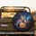 Floating Tabby Kitten Cheeseburger Cosmic Nebulae Stars - Cat Lover Gift Spare Tire Cover - 2