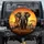 African Elephant Lion Giraffe Zebra Rhino Savanna Sunset - Wildlife Lover Gift Spare Tire Cover - 1