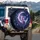Fairy Moon Butterflies Blossom Night Sky - Fantasy Lover Home Decor Gift Spare Tire Cover - 3