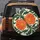 Orange Poppy Golden Stamen Dark Green Leaves - Botanical Home Decor Gift Spare Tire Cover - 5