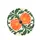 Orange Poppy Golden Stamen Dark Green Leaves - Botanical Home Decor Gift Spare Tire Cover - 4