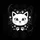 Black Cat Wide Eyes Whiskers Paw Prints Feline Accents - Cat Lover Home Decor Gift Spare Tire Cover - 6