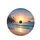 Setting Sun Tropical Ocean Beach Palm Trees Island Twilight Sky - Coastal Living Gift Spare Tire Cover - 4