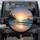 Setting Sun Tropical Ocean Beach Palm Trees Island Twilight Sky - Coastal Living Gift Spare Tire Cover - 1
