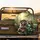 Raccoons Straw Hats Lollipop Vintage Car Woodland Bubbles - Nature Lover Gift Spare Tire Cover - 2