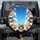 Domestic Tabbies Calico Cats Cloudscape - Cat Lover Gift Spare Tire Cover - 1