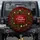 Merry Christmas Happy New Year Script Fir Branches Baubles - Christmas Holiday Gift Spare Tire Cover - 1