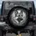 German Shepherd Head Forest Elements - Wildlife Lover Gift for Dog Owner Spare Tire Cover - 1
