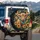 Highland Cow Sunflower Garden Farmhouse Decor - Cow Lover Gift Spare Tire Cover - 3