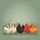 Five Plump Chickens Wildflowers - Farmhouse Home Decor Gift for Chicken Lover Spare Tire Cover - 6