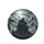 Grim Reaper Scythe Moon Ravens - Gothic Decor Gift for Dark Fantasy Fan Spare Tire Cover - 4