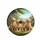 Four Golden Retrievers Side-by-Side Lush Forest Hills Clear Sky - Dog Lover Gift for Pet Owners Spare Tire Cover - 4