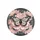 Monarch Butterfly Pink Multi-petal Flowers Foliage - Wildlife Lover Garden Home Decor Spare Tire Cover - 4