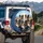 Happy Australian Shepherds Border Collies Sunglasses - Adventure Lover Gift for Dog Lover Spare Tire Cover - 3