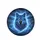 Blue Wolf Heterochromatic Eyes Electric Lightning Storm Clouds - Wildlife Lover Gift Spare Tire Cover - 4
