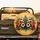Ladybug Face Red Orange Spots Green Foliage - Wildlife Lover Gift Spare Tire Cover - 2