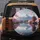 Mount Fuji Japanese Temple Cherry Blossom Lake Reflection - Scenic Travel Gear Spare Tire Cover - 5