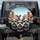 Four Schnauzer Dogs Urban Landscape - Travel Accessory Gift for Dog Owners Spare Tire Cover - 1