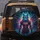 Neon Cybernetic Wolf Futuristic Tech Suit - Sci-Fi Lover Gift for Tech Enthusiasts Spare Tire Cover - 5