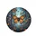 Monarch Butterfly Swarm Glowing Orbs Botanical Twilight Forest - Butterfly Lover Gift Spare Tire Cover - 4
