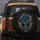 Snarling Blue Jaguar Gold Splatters - Wildlife Lover Gift Spare Tire Cover - 5