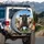 Shaggy Sheep Flock Outdoor Landscape - Farmhouse Home Decor Gift Spare Tire Cover - 3