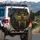 Golden Winged Eye Ra Anubis Pharaoh Ankh - Ancient Egypt Travel Essentials Spare Tire Cover - 3