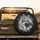 Alert German Shepherd Head Swirling Mist - Dog Lover Everyday Gift Spare Tire Cover - 2