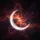 Crescent Moon Starry Nebula - Space Lover Gift for Stargazers Spare Tire Cover - 6