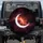 Crescent Moon Starry Nebula - Space Lover Gift for Stargazers Spare Tire Cover - 1