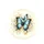 Iridescent Blue Morpho Butterflies Floral Wildlife Lover Gift Spare Tire Cover - 4