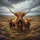 Highland Cattle Moorland Farmhouse Home Decor Gift for Cow Lover Spare Tire Cover - 6