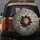 Brown Monkey Gripping Crumbling Cracked Stone Wall Shadowy Void - Adventure Enthusiast Gift Spare Tire Cover - 5