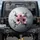 Hibiscus Poppies Smoke Swirl - Home Decor Gift Spare Tire Cover - 1