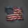 Sculpted American Flag Worn Fabric - Independence Day Gift for Veterans Spare Tire Cover - 6