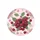 Spreading Ripe Red Cherry Fruit Cluster Green Leaves Pastel Pink Field - Home Decor Gift Spare Tire Cover - 4
