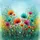 Wildflower Meadow Blooms - Outdoor Decor Gift for Garden Lover Spare Tire Cover - 6