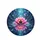 Lotus Flower Water Reflection Droplets Ripples - Home Decor Gift for Yoga Lovers Spare Tire Cover - 4