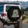 Guns Titties Beer Freedom Typography American Flag - Patriot Lifestyle Gift for Veterans Spare Tire Cover - 3