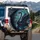 Black Swan Stained Glass Water Lily - Wildlife Lover Home Decor Gift Spare Tire Cover - 3
